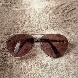 Coach Brown Aviator Sunglasses